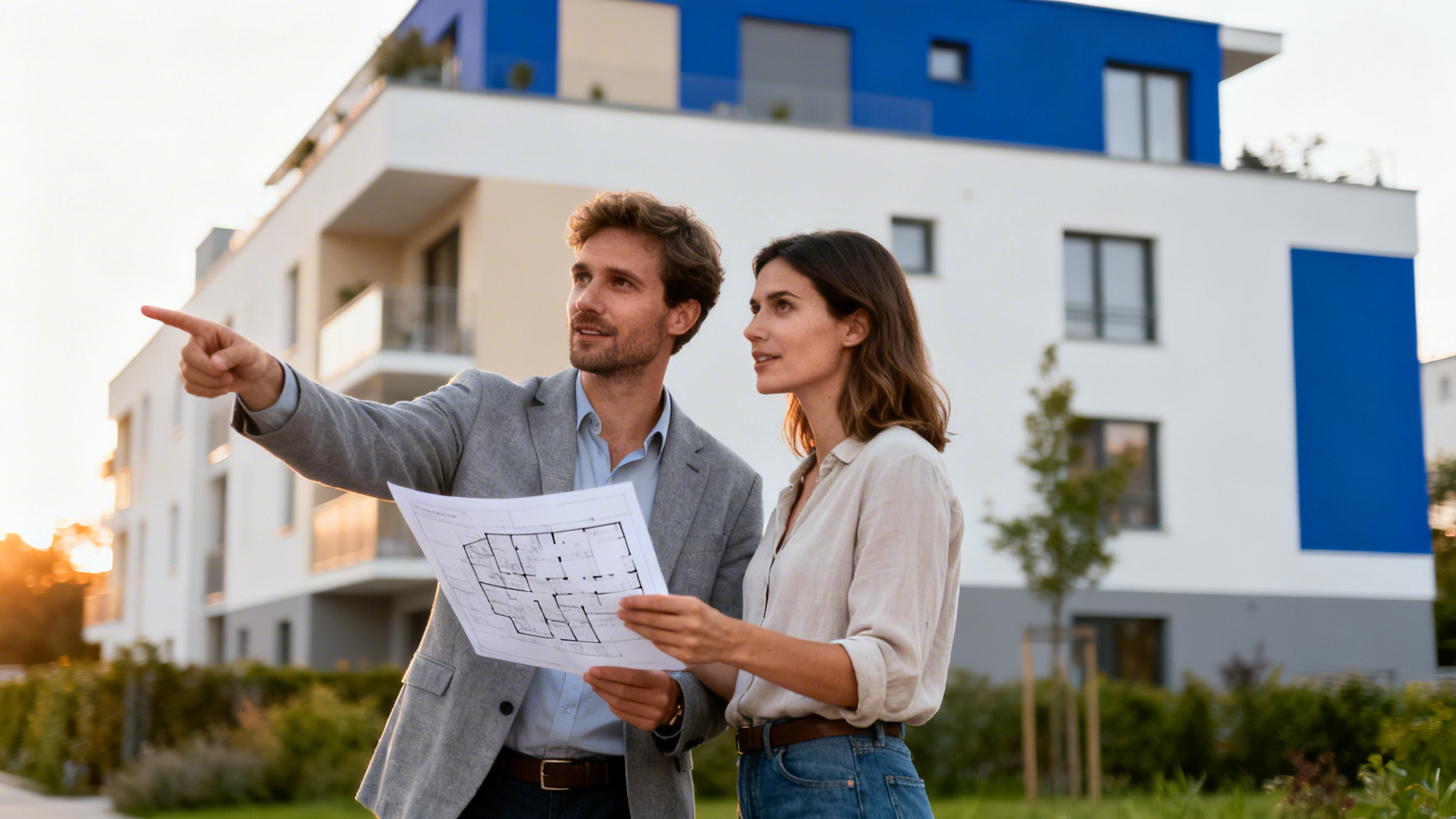 Promovare imobiliare - agent imobiliar client